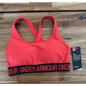 Under Armour Sports Bra Compression Womens Small Sporty Gym Workout Running NWT